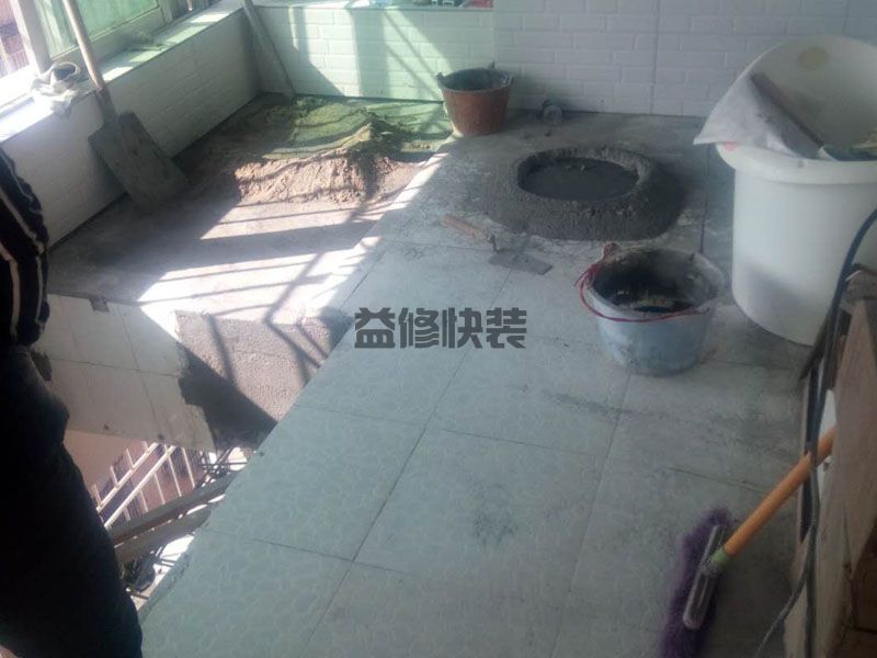 杭州拱墅區陽臺貼磚