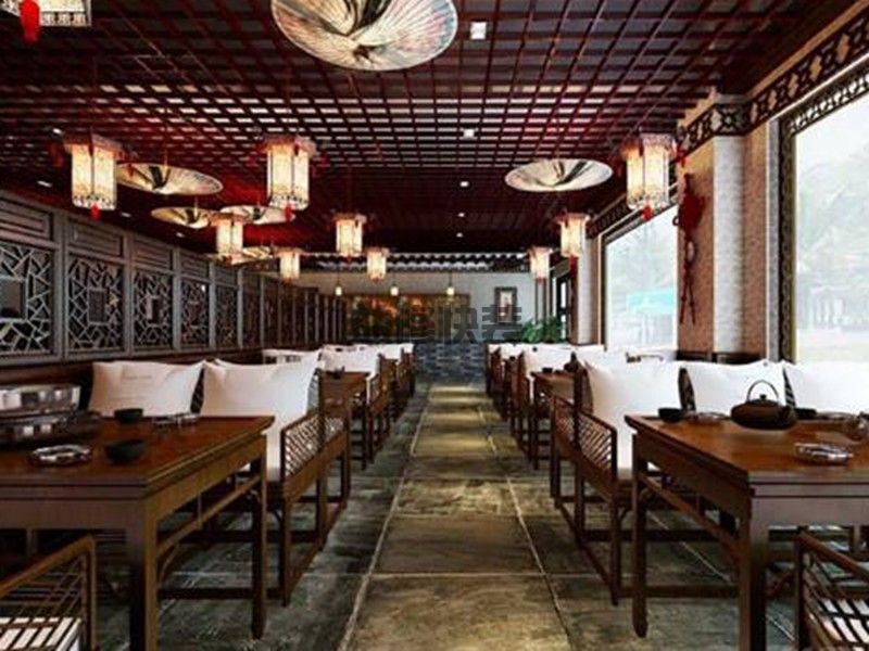 飯店裝修公司選哪家,飯店裝修報價,飯店裝修圖片(圖2)