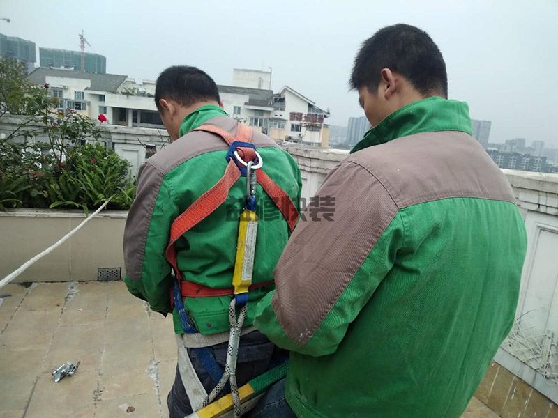 海棠曉月A區(qū)外墻防水粉刷(圖2)