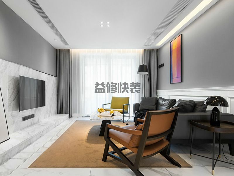 合肥舊房背景墻翻新后多久可以入住,合肥舊房背景墻翻新多少錢一平？(圖2)