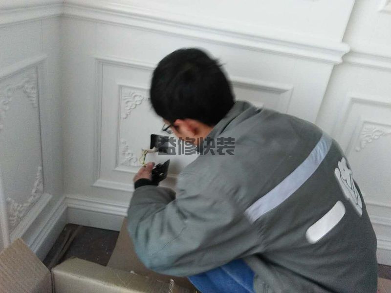 杭州背景墻貼磚要不要留縫，杭州背景墻貼磚方法(圖3)
