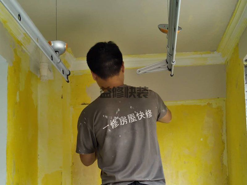 墻面翻新需要掛網的情況下，人工費多少錢一平米