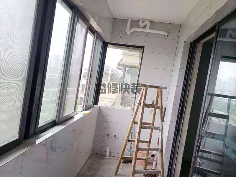 天津紅橋區陽臺貼磚翻新,局部翻新,瓷磚鋪貼